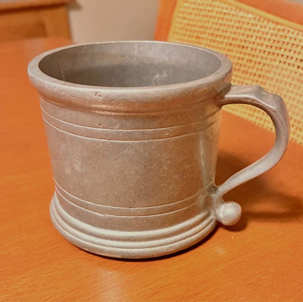 Copied - Wilton Armetale Plough Tavern Heavy Pewter Mug